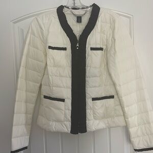 White House Black Market Nylon Puffer Jacket